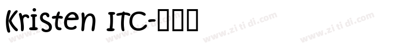 Kristen ITC字体转换